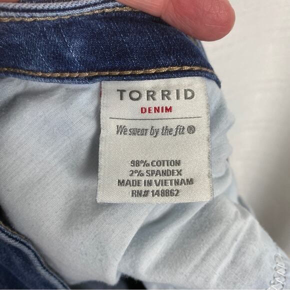 Torrid Straight Leg Jeans Sz.26S - Picture 12 of 14